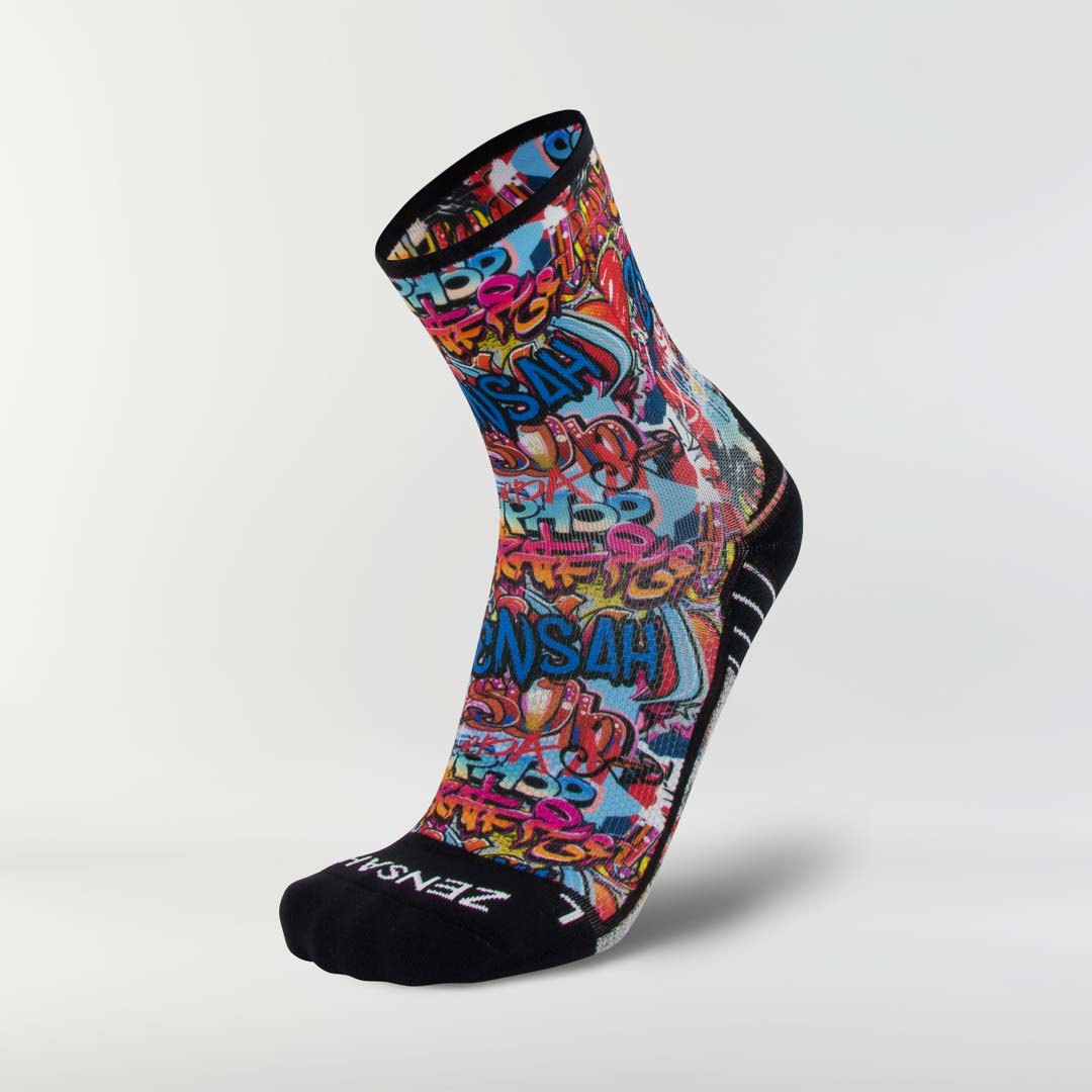 Street Art Socks (Mini-Crew)Socks - Zensah