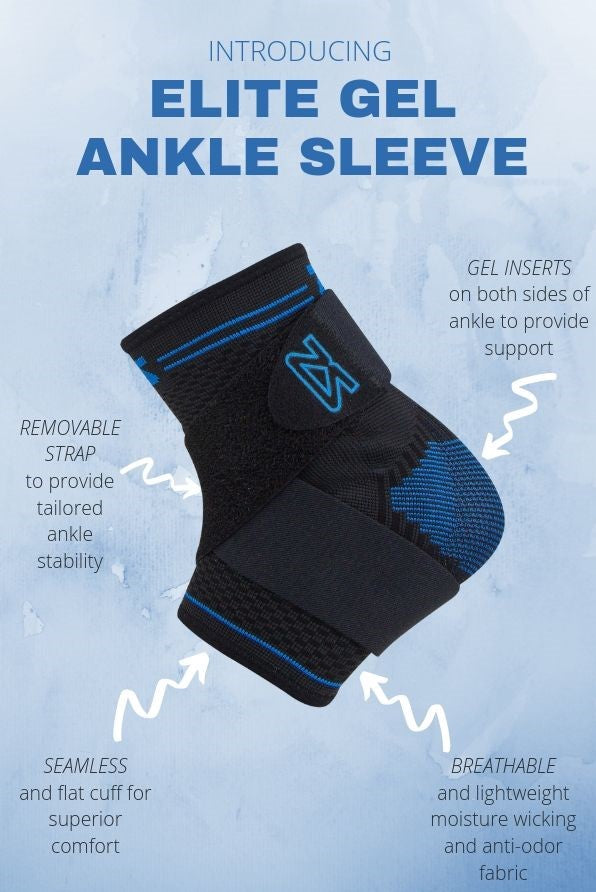 Elite Gel Compression Ankle SleeveCompression Sleeves - Zensah