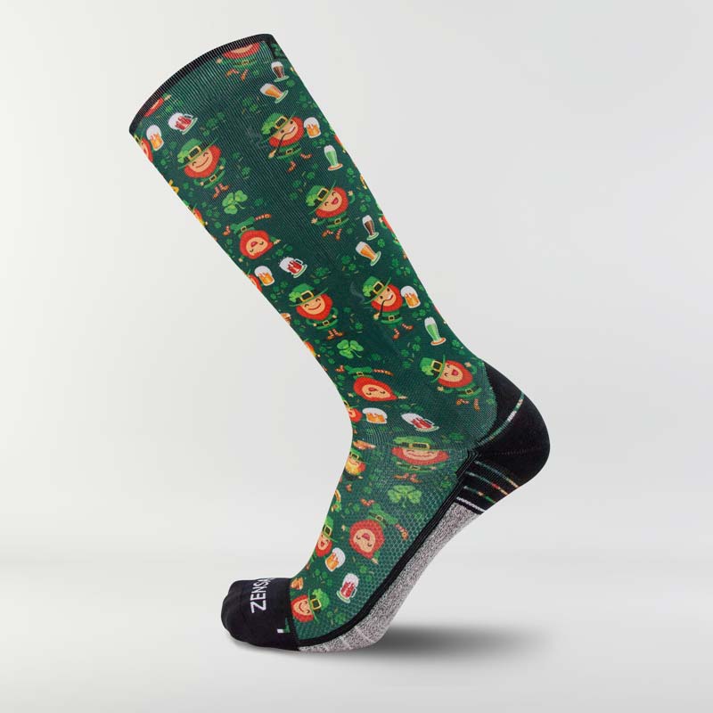Happy Leprechauns Compression Socks (Knee-High)Socks - Zensah