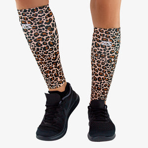 Leopard Compression Leg SleevesLeg Sleeves - Zensah