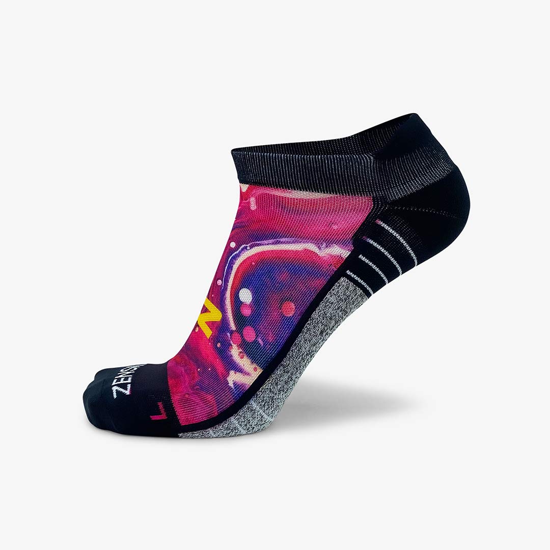Liquid Art Running Socks (No Show)Socks - Zensah