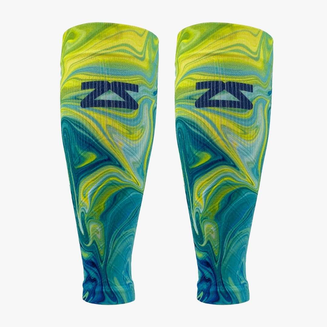 Marbleized Compression Leg SleevesLeg Sleeves - Zensah