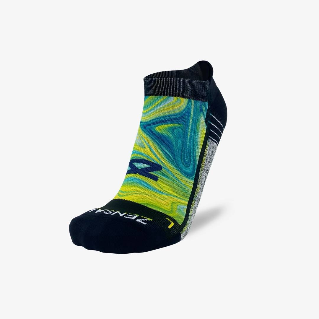 Marbleized Running Socks (No Show)Socks - Zensah