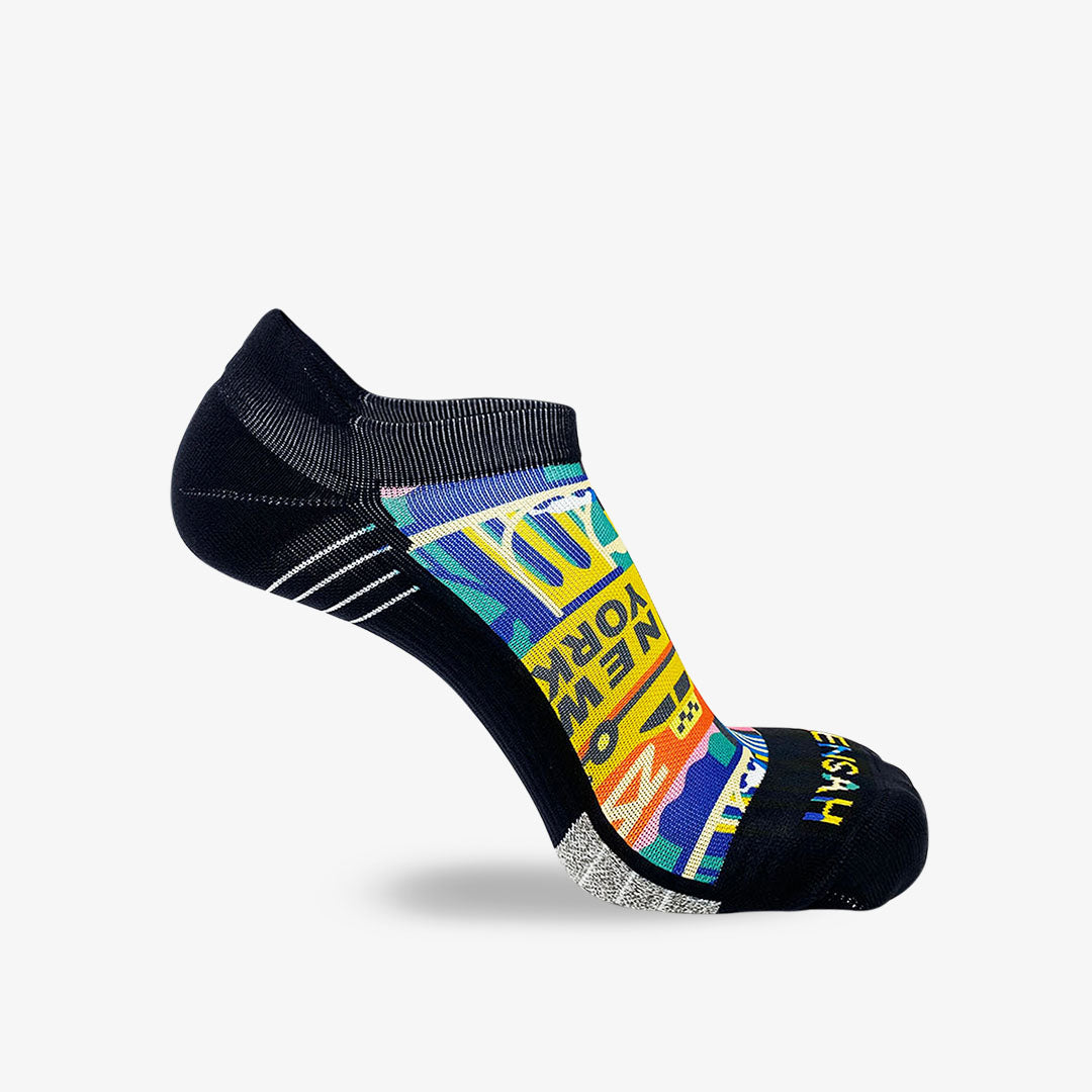 New York Blocks Running Socks (No Show)Socks - Zensah