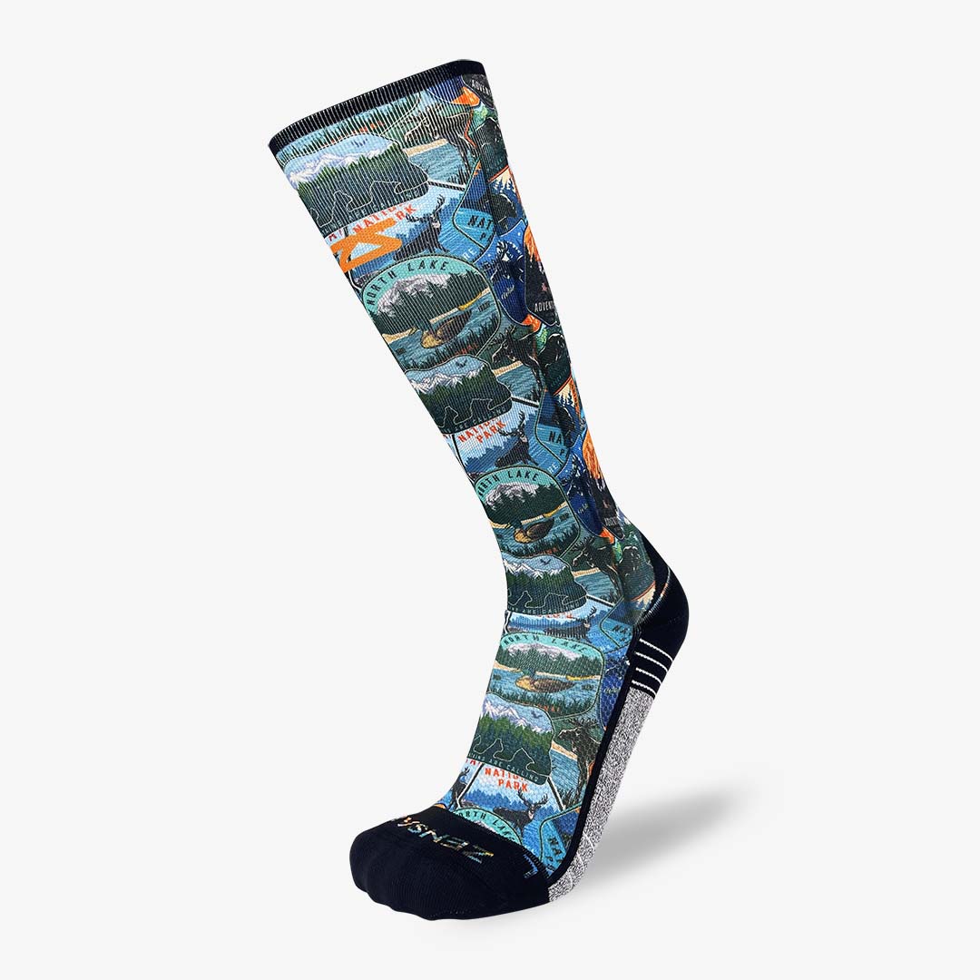 National Parks Compression Socks (Knee-High)Socks - Zensah