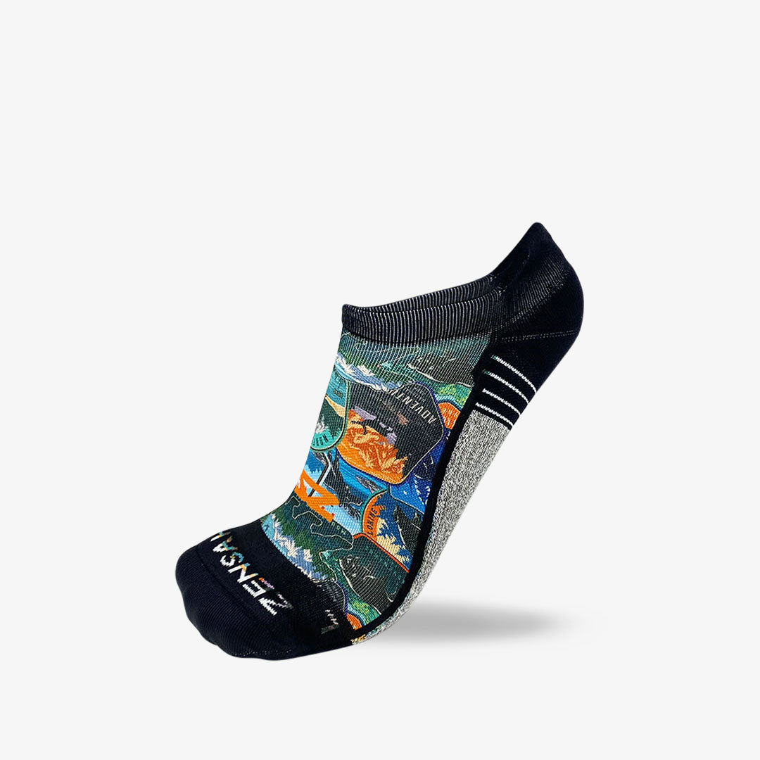 National Parks Running Socks (No Show)Socks - Zensah