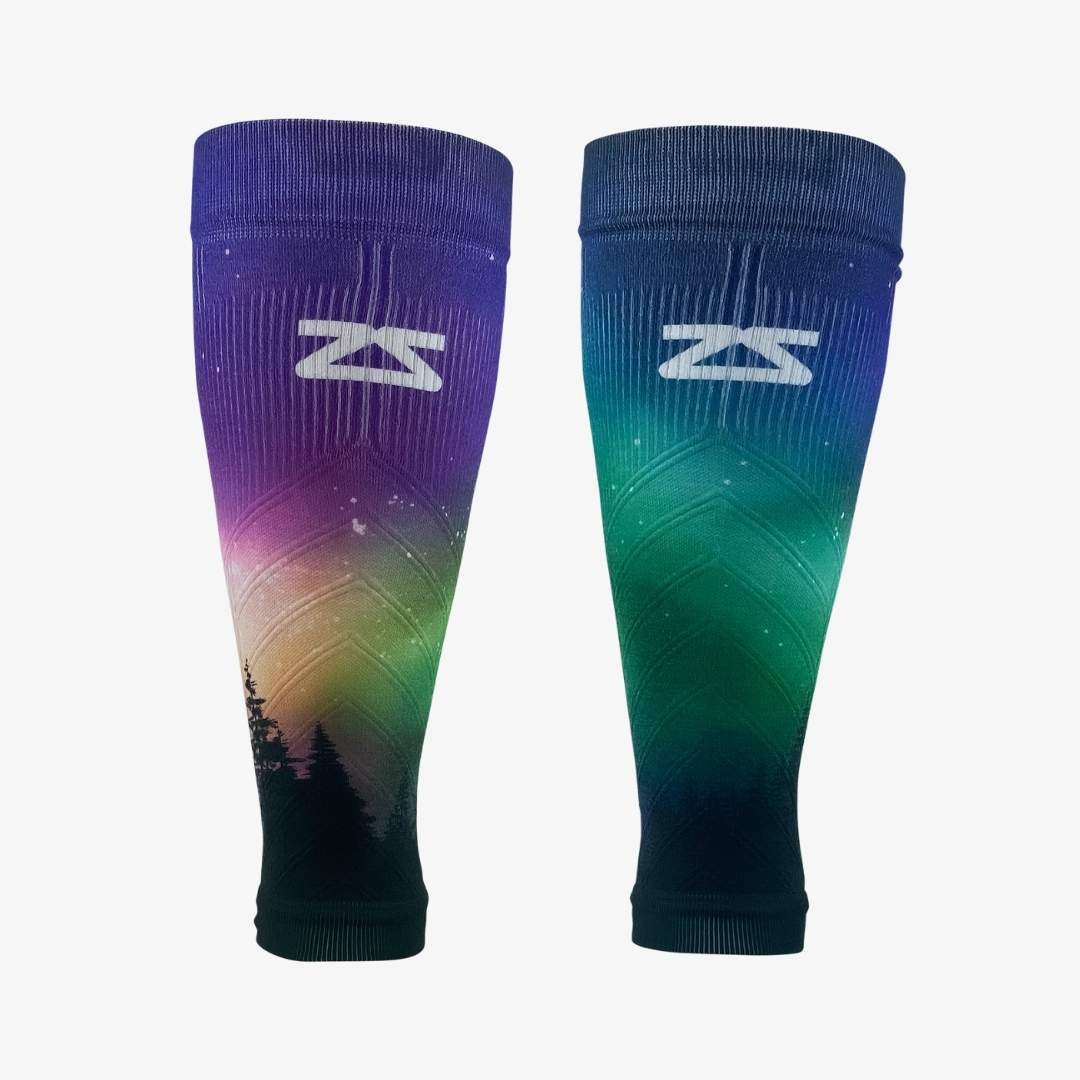 Northern Lights Compression Leg SleevesLeg Sleeves - Zensah