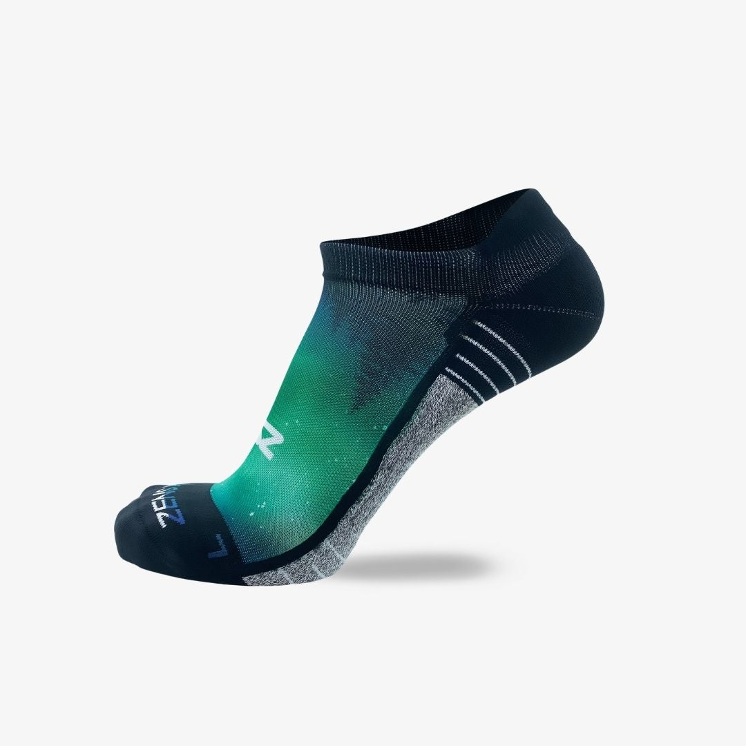 Northern Lights Running Socks (No Show)Socks - Zensah