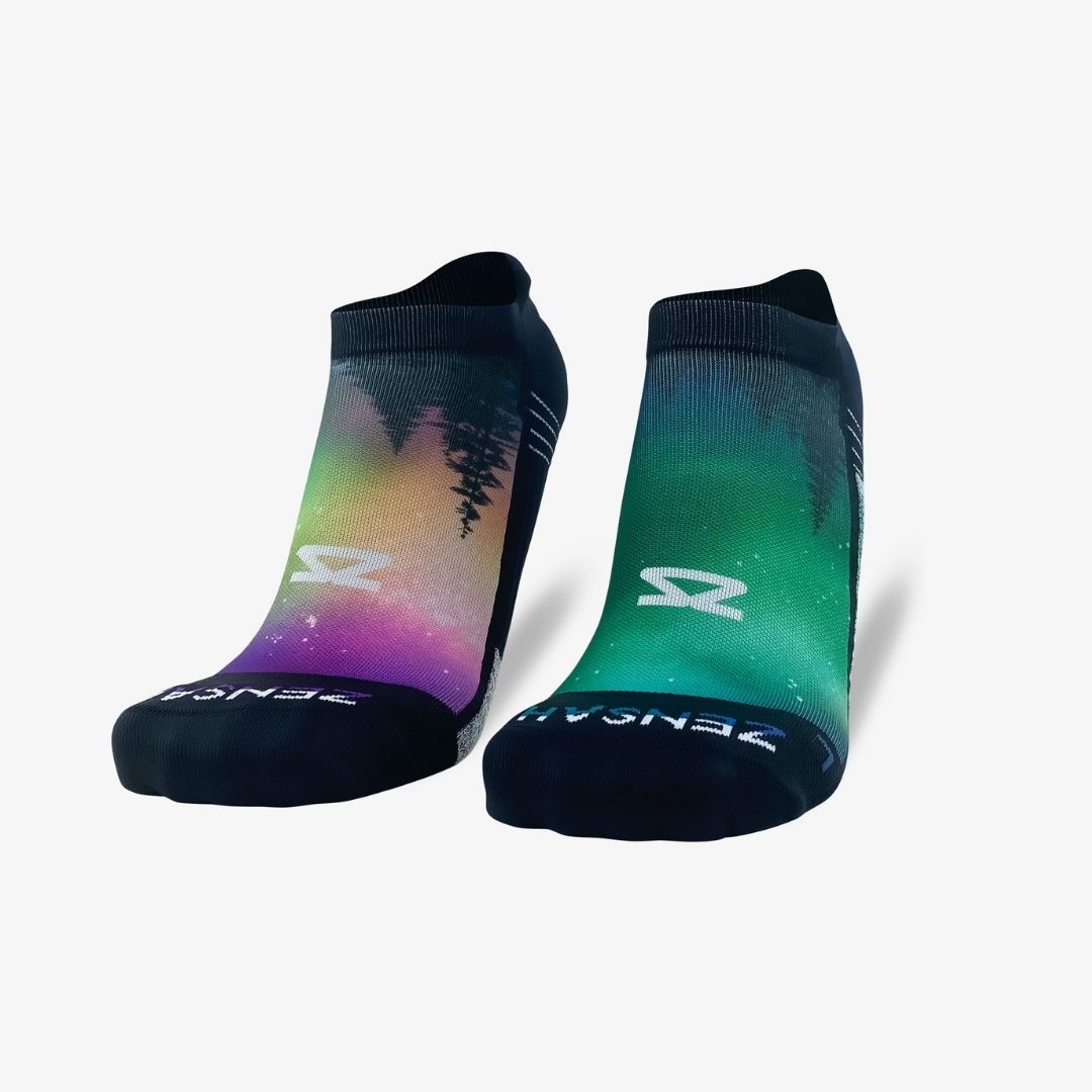 Northern Lights Running Socks (No Show)Socks - Zensah
