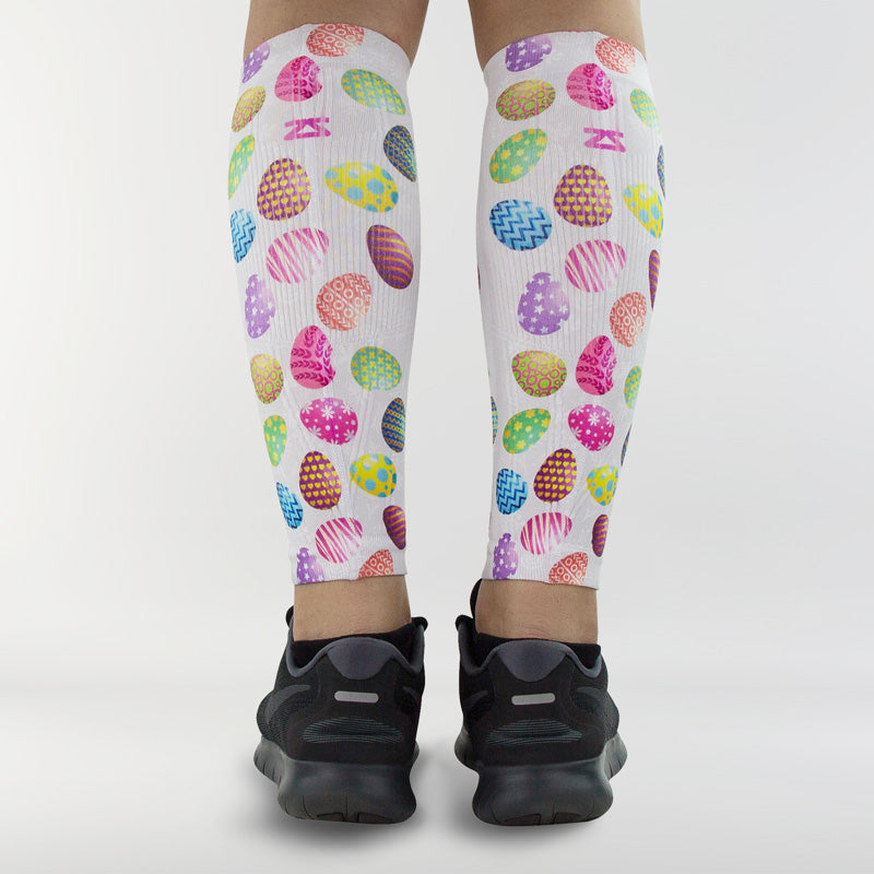 Painted Easter Eggs Compression Leg SleevesLeg Sleeves - Zensah