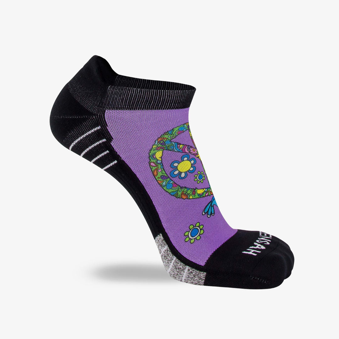 Peace Signs Running Socks (No Show)Socks - Zensah