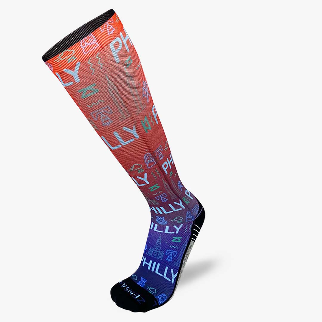 Neon Philly Compression Socks (Knee-High)Socks - Zensah