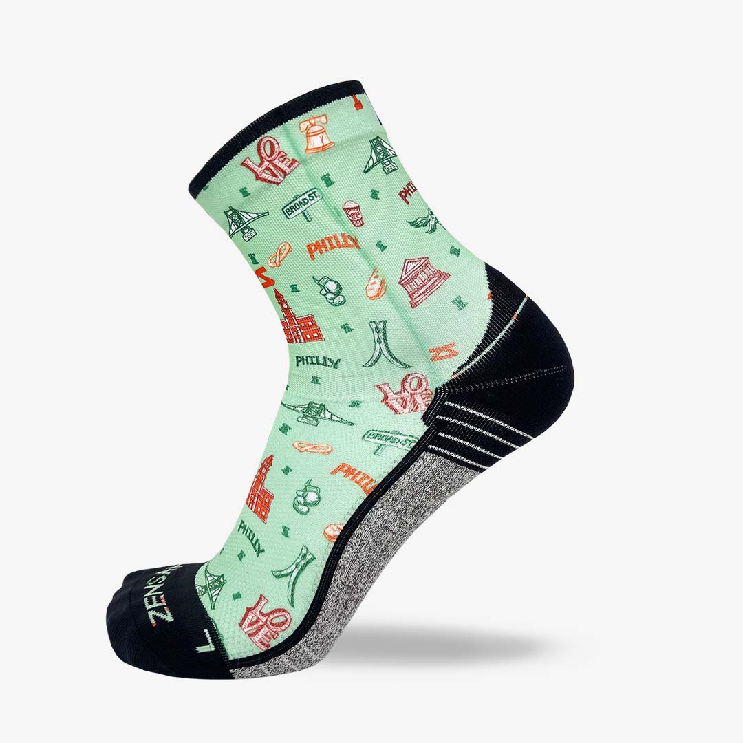 Philly Doodle Socks (Mini-Crew)Socks - Zensah