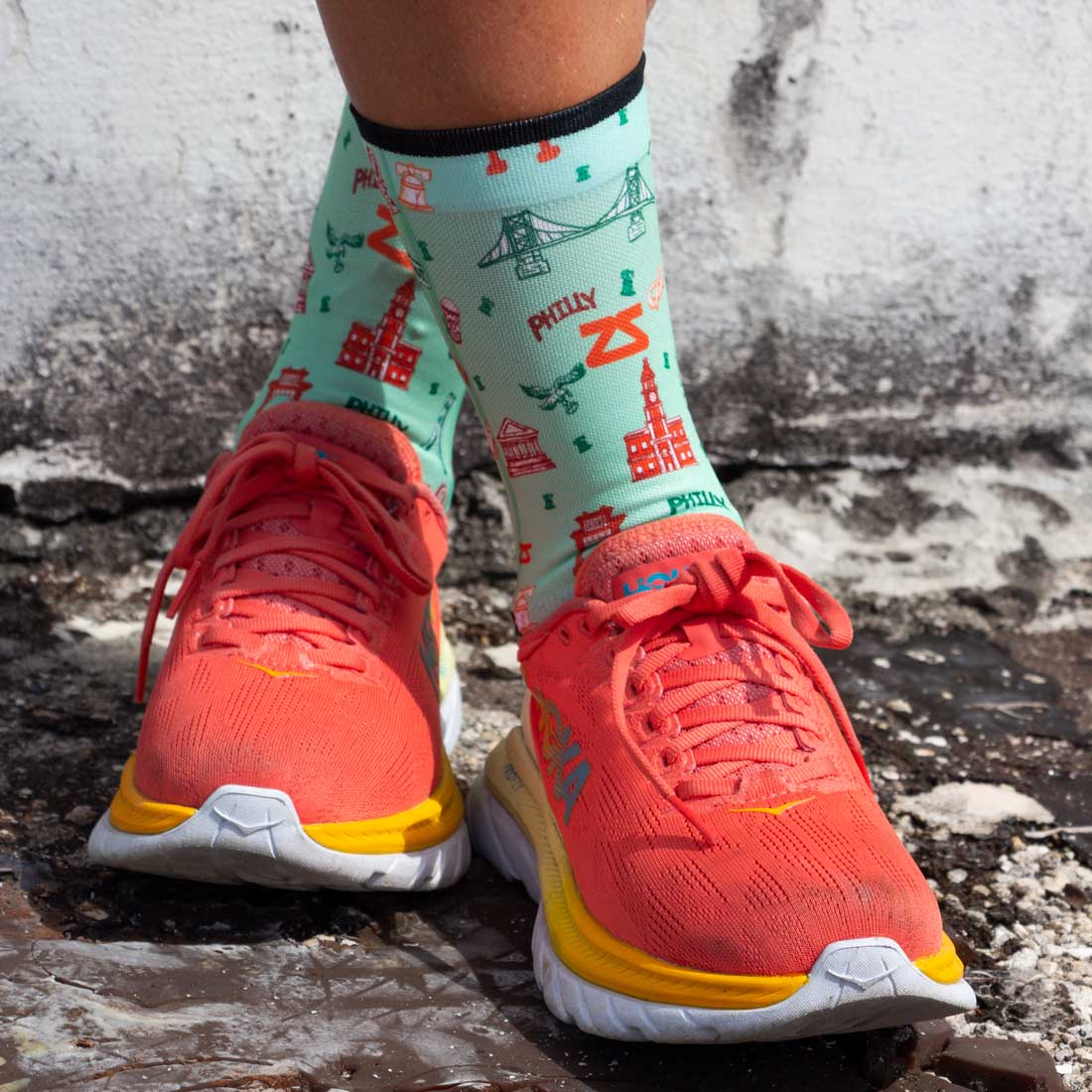 Philly Doodle Socks (Mini-Crew)Socks - Zensah