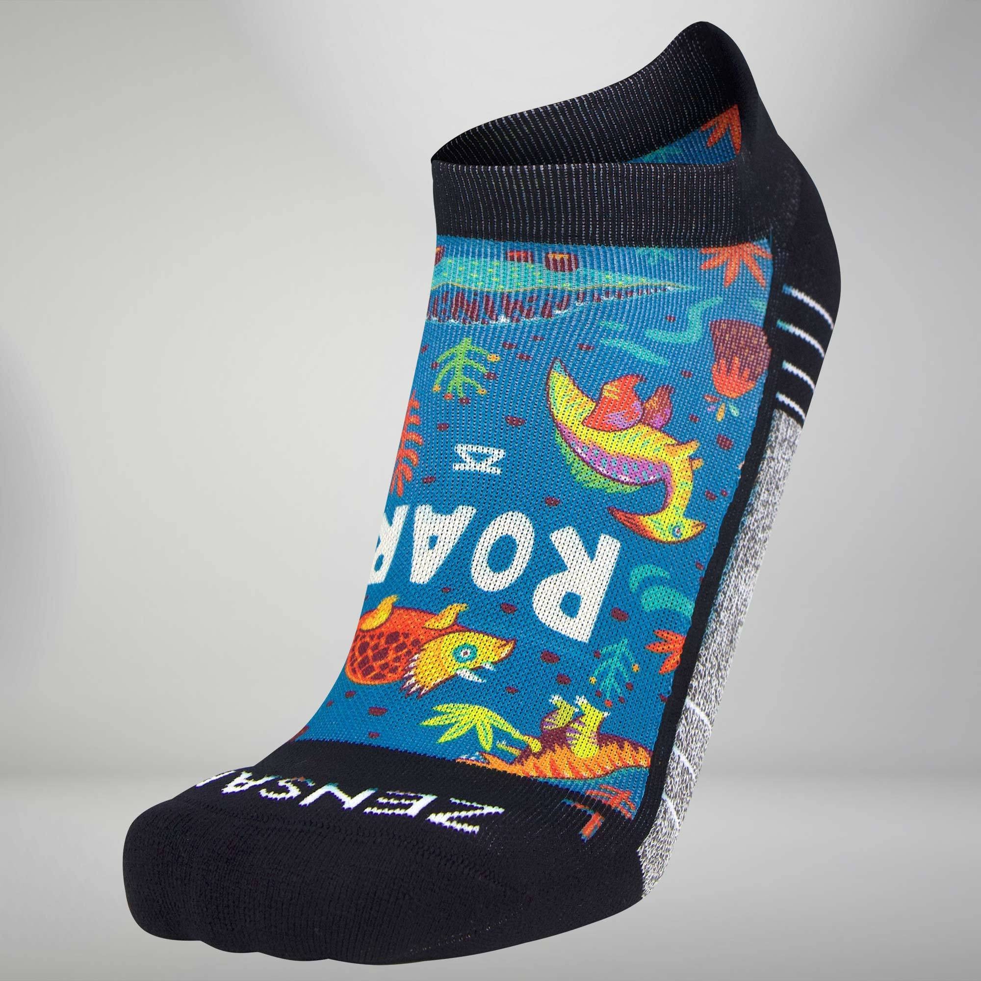 Dinosaurs Socks (No Show)Socks - Zensah