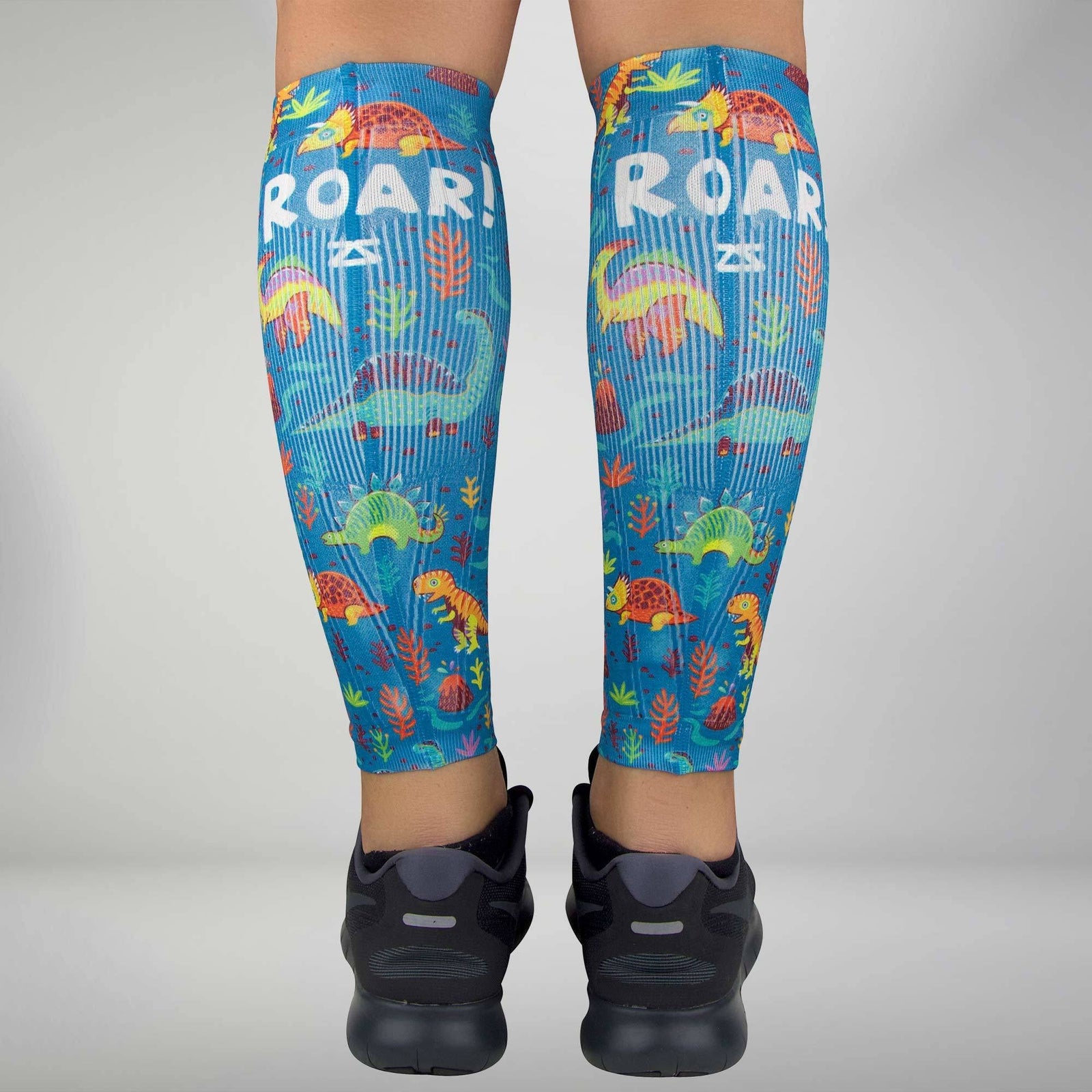 Dinosaurs Compression Leg SleevesLeg Sleeves - Zensah
