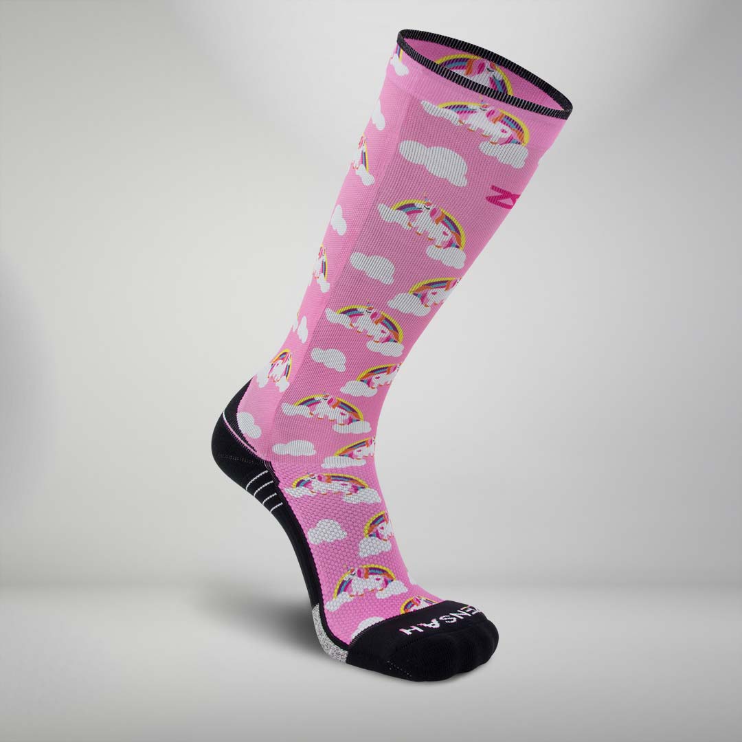 Rainbow Unicorns Socks (KNEE-HIGH)Socks - Zensah
