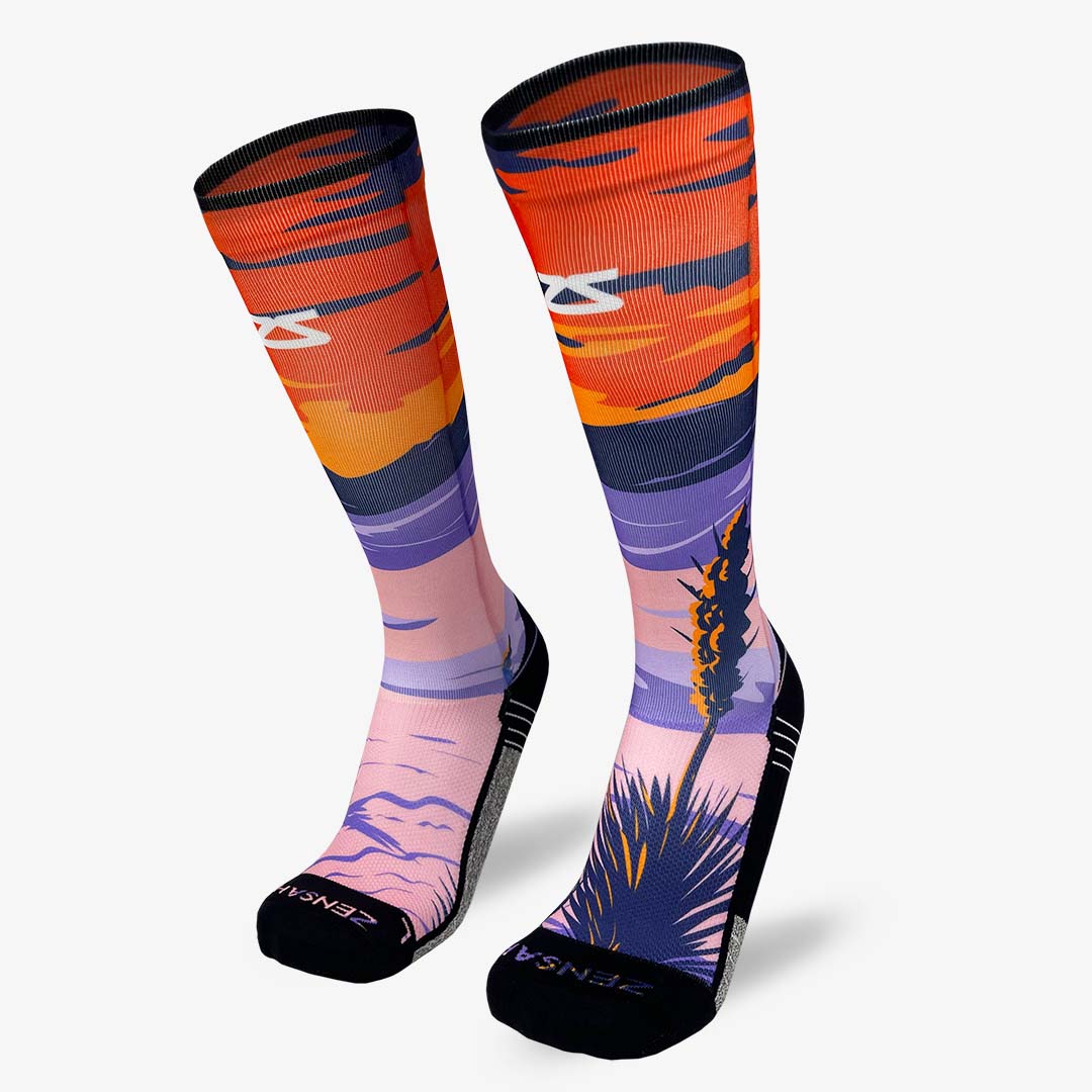 Southwest Sands Compression Socks (Knee-High)Socks - Zensah
