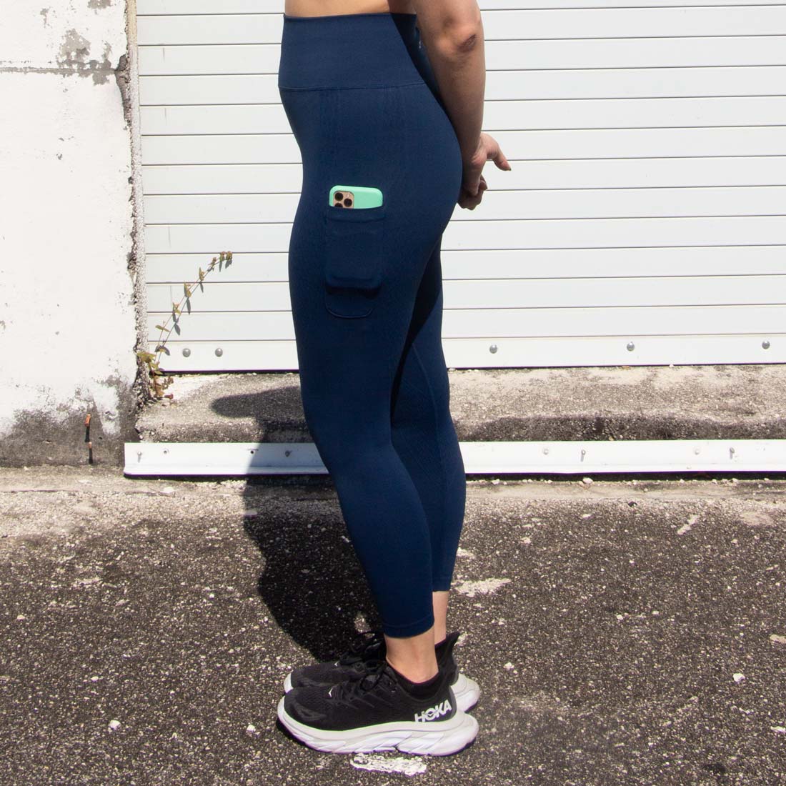Seamless High-Waisted 7/8 Running LeggingsCompression Bottoms - Zensah