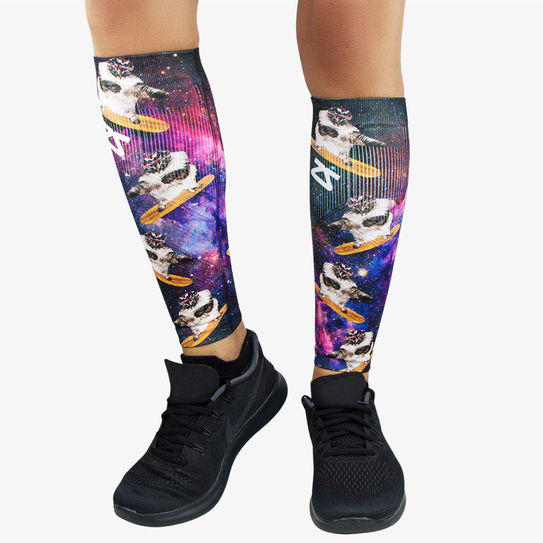 Space Cats Compression Leg SleevesLeg Sleeves - Zensah