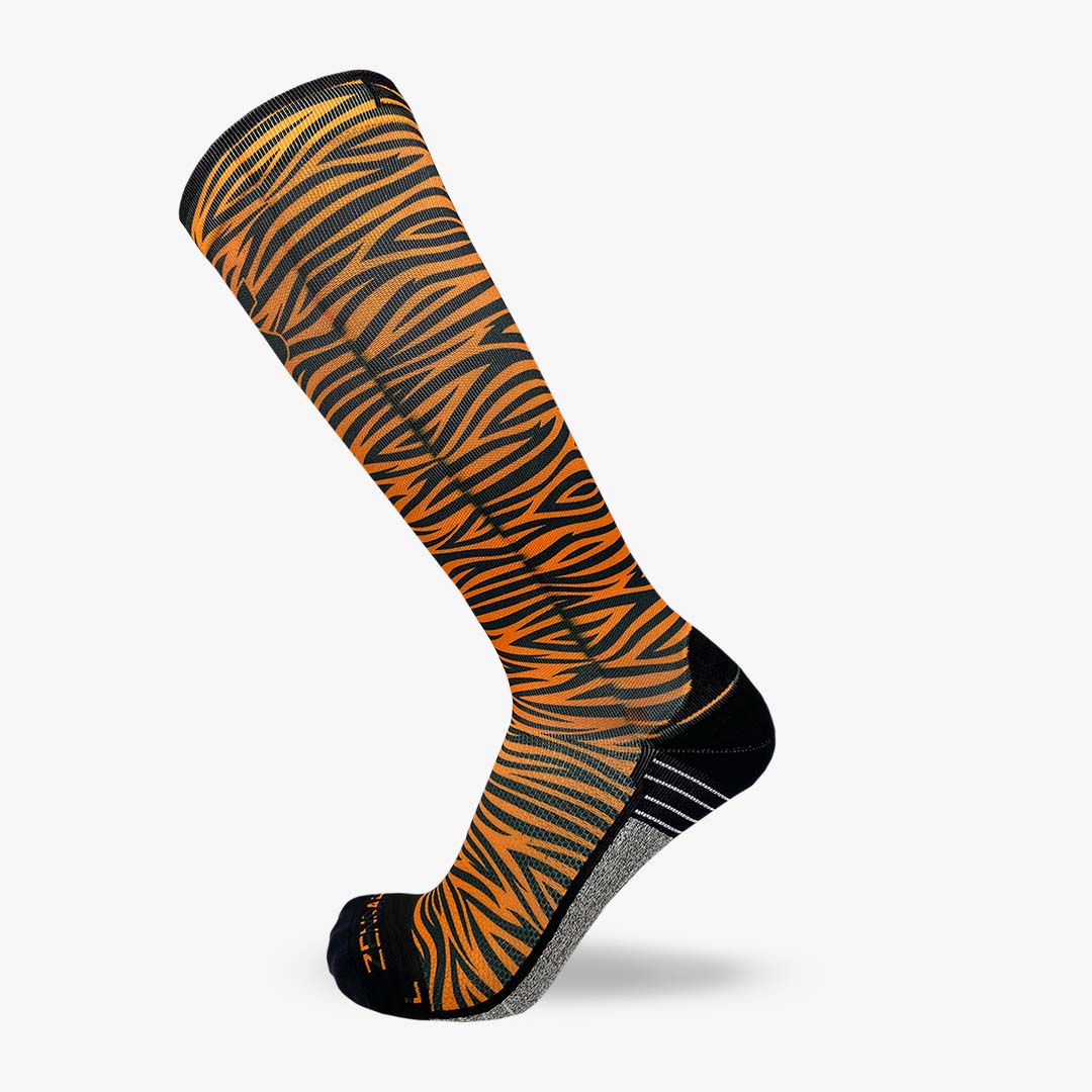 Tiger Print Compression Socks (Knee-High)Socks - Zensah