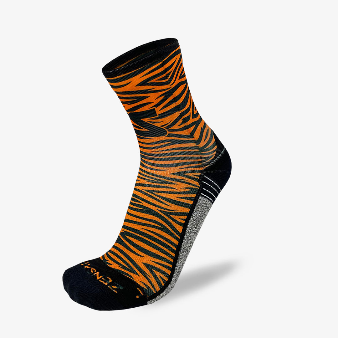 Tiger Print Running Socks (Mini-Crew)Socks - Zensah