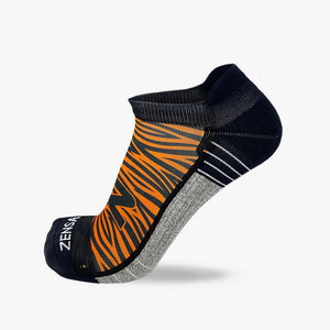 Tiger Print Running Socks (No Show)Socks - Zensah
