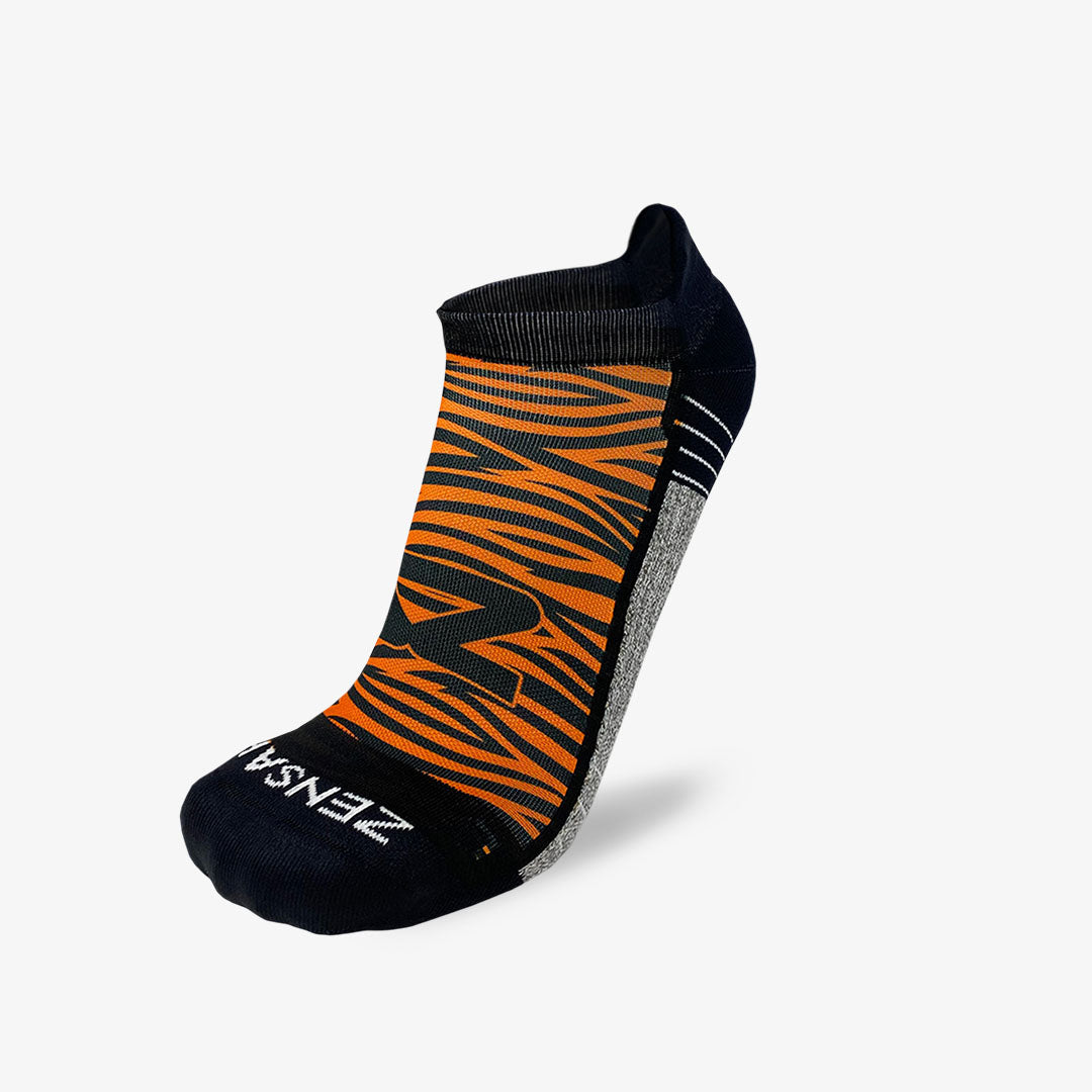 Tiger Print Running Socks (No Show)Socks - Zensah