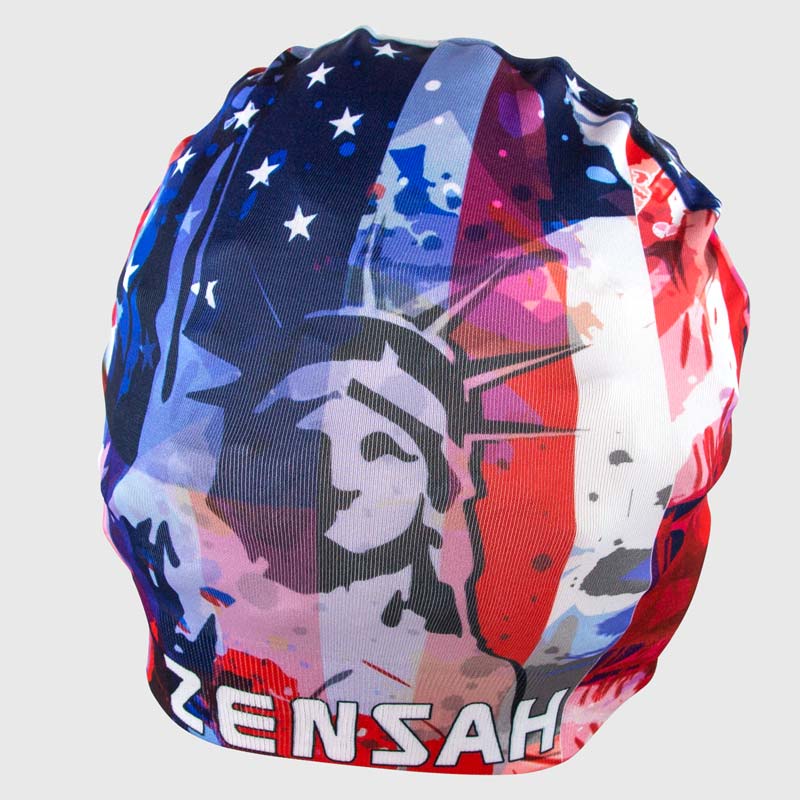 USA Liberty Skull Cap BeanieHat - Zensah