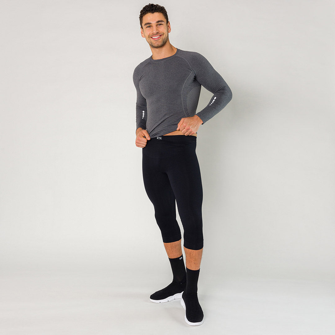Ultra Compression Men's 3/4 Recovery LeggingsCompression Bottoms - Zensah
