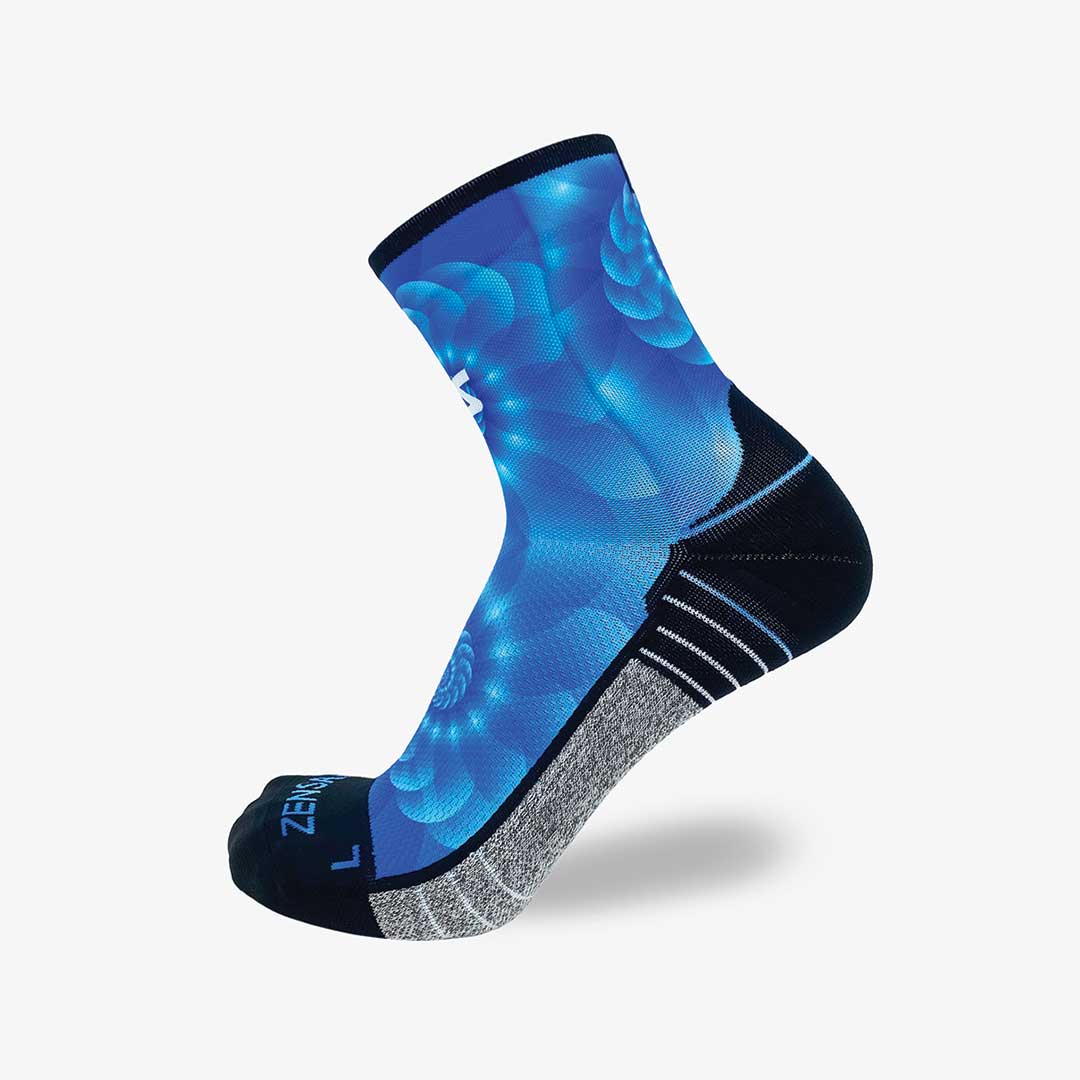 Fibonacci Spiral Socks (Mini-Crew)Socks - Zensah