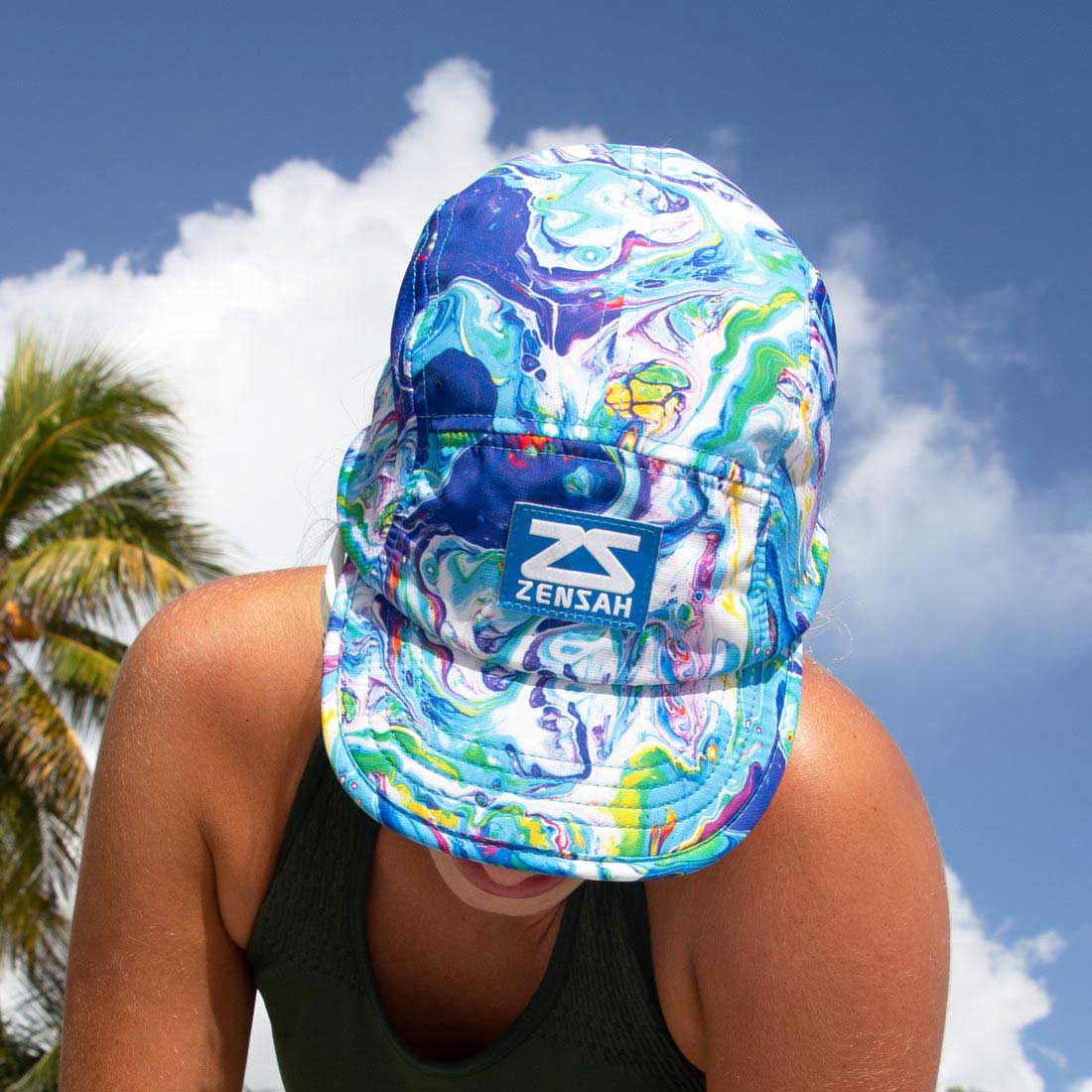 Race Hat (Fluid Art)Hat - Zensah