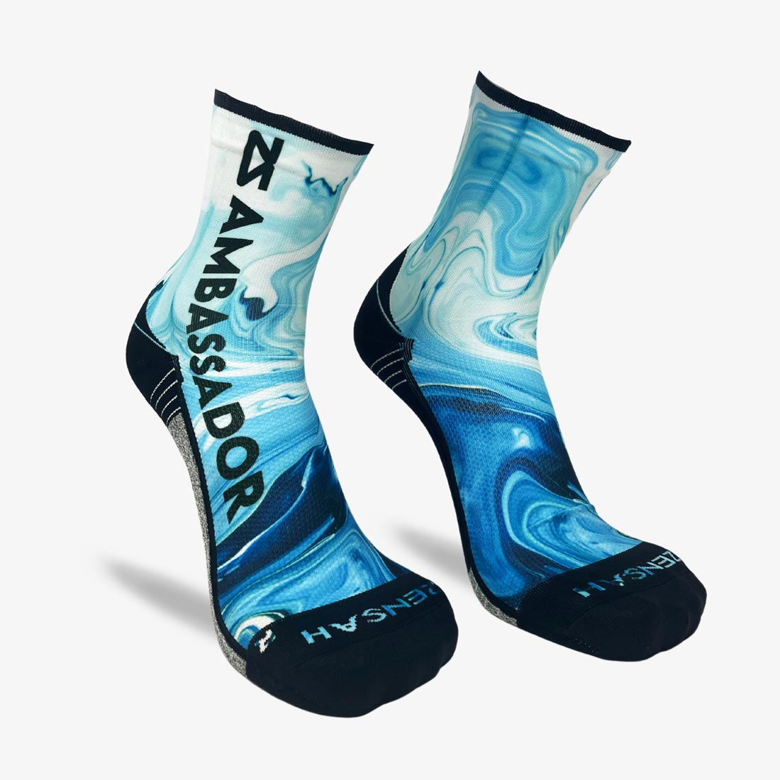 2023 ZS Ambassador Socks (Mini-Crew)Socks - Zensah