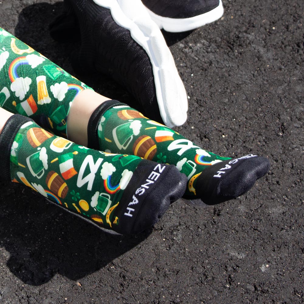 Classic St. Patrick's Running Socks (No Show)Socks - Zensah