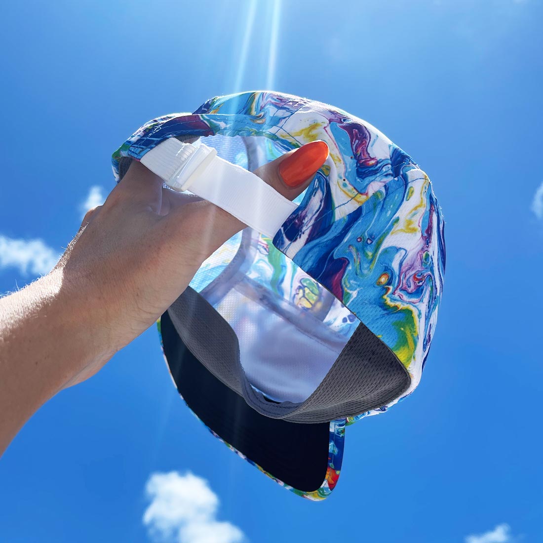 Race Hat (Fluid Art)Hat - Zensah