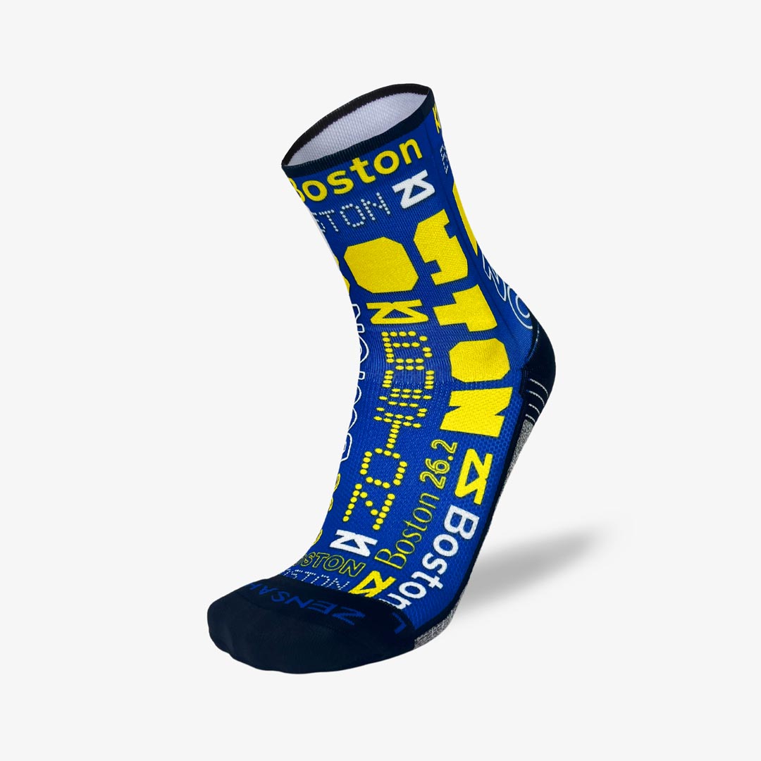 Boston Blue and Yellow Socks (Mini-Crew)Socks - Zensah