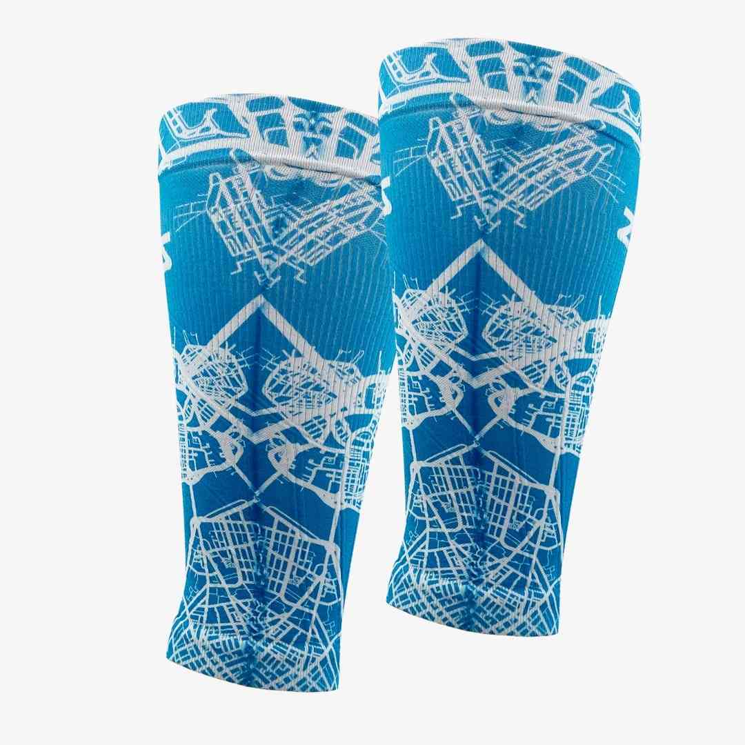 Boston Map Compression Leg SleevesLeg Sleeves - Zensah