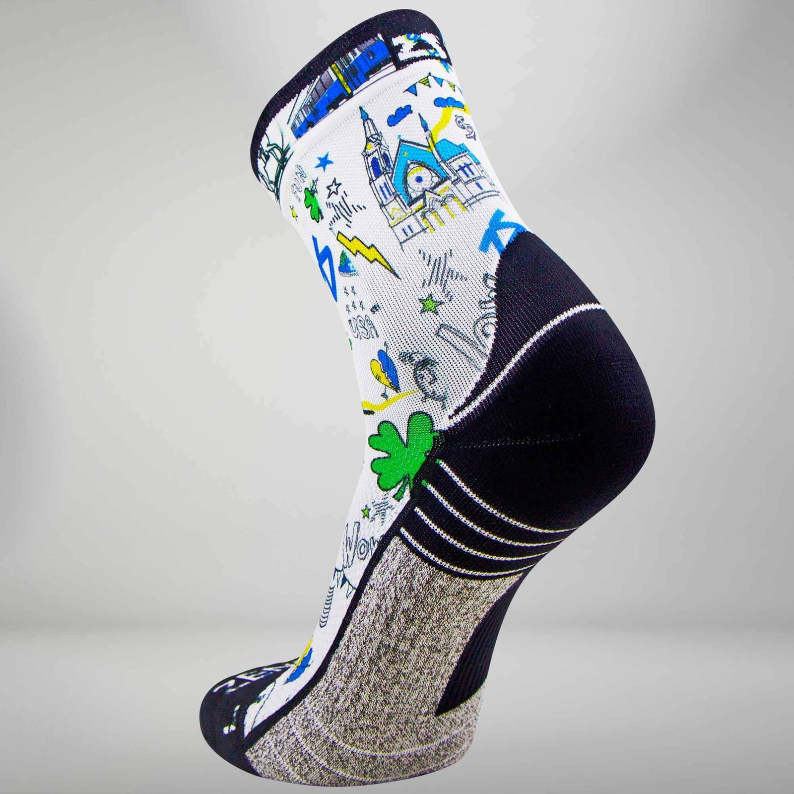 Boston Socks (Mini-Crew)Socks - Zensah