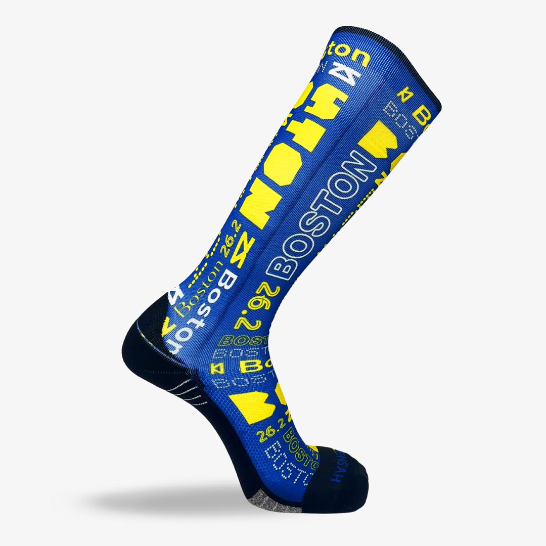 Boston Blue and Yellow Compression Socks (Knee-High)Socks - Zensah
