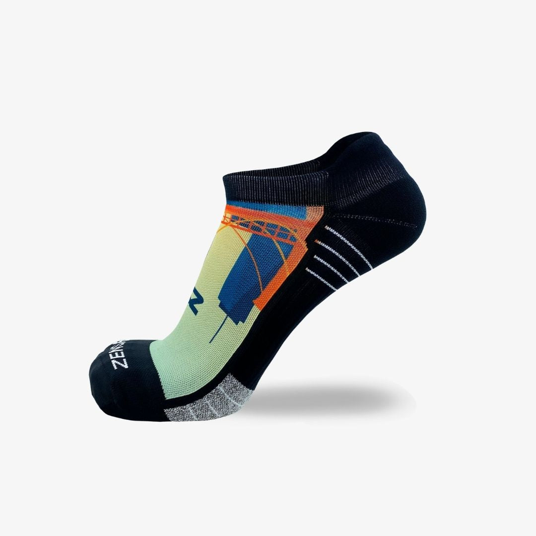Brooklyn Postcard Running Socks (No Show)Socks - Zensah