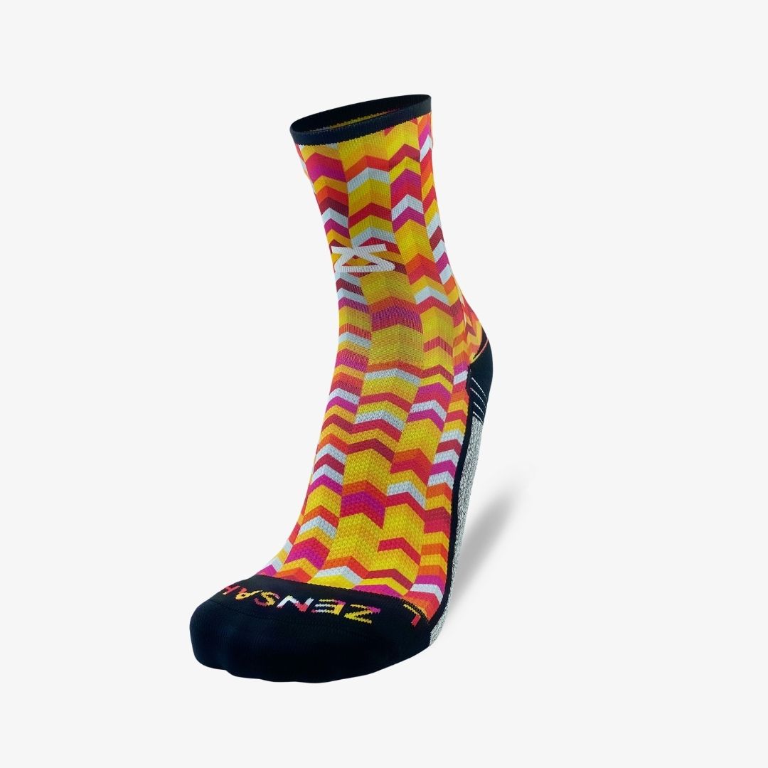 Chevrons Socks (Mini-Crew)Socks - Zensah