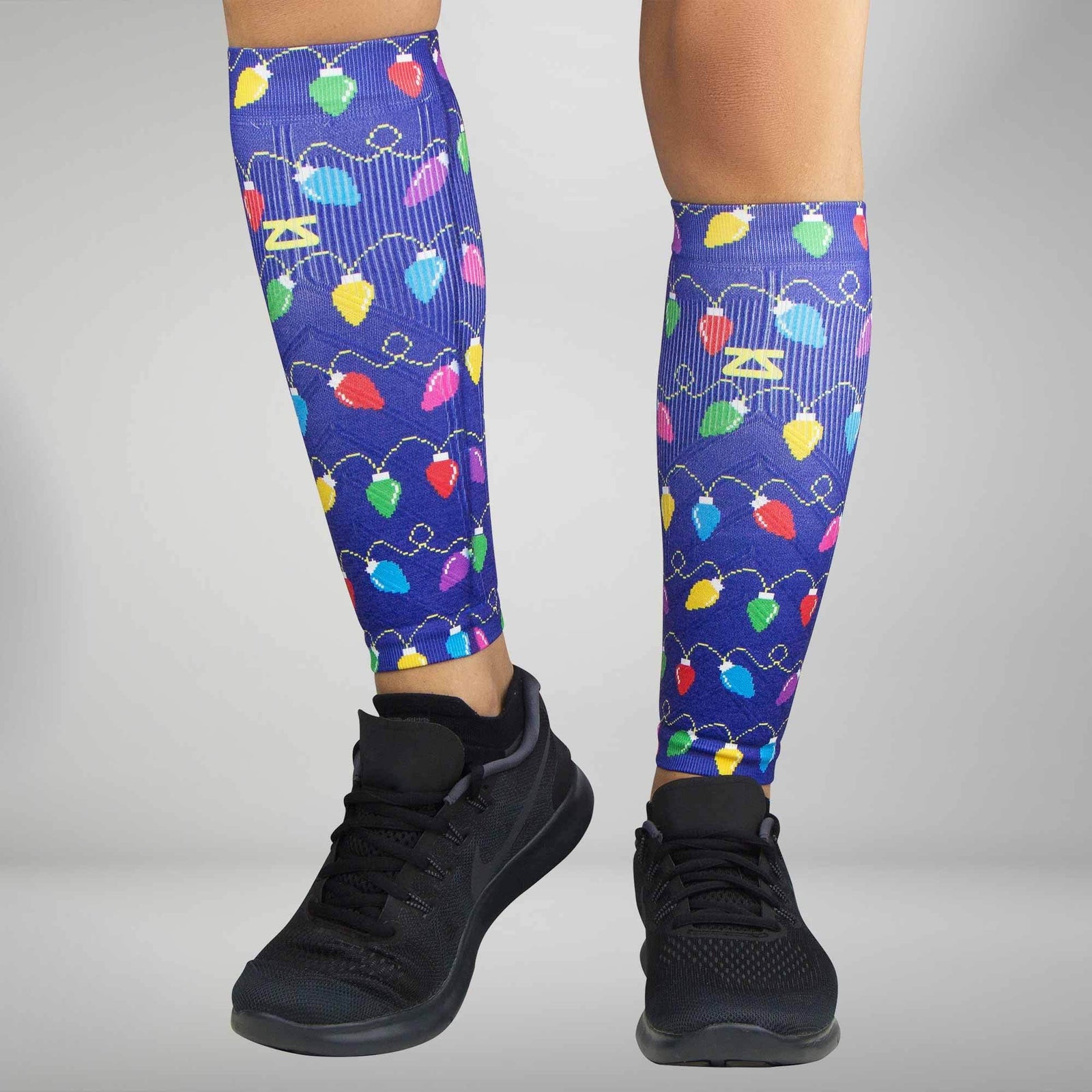 Christmas Lights Compression Leg SleevesLeg Sleeves - Zensah