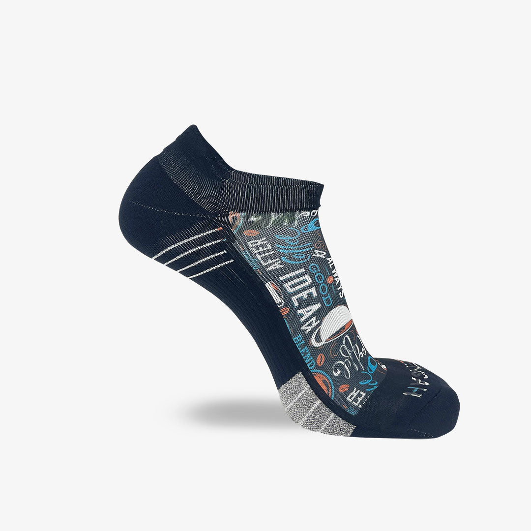 Coffee Doodle Running Socks (No Show)Socks - Zensah