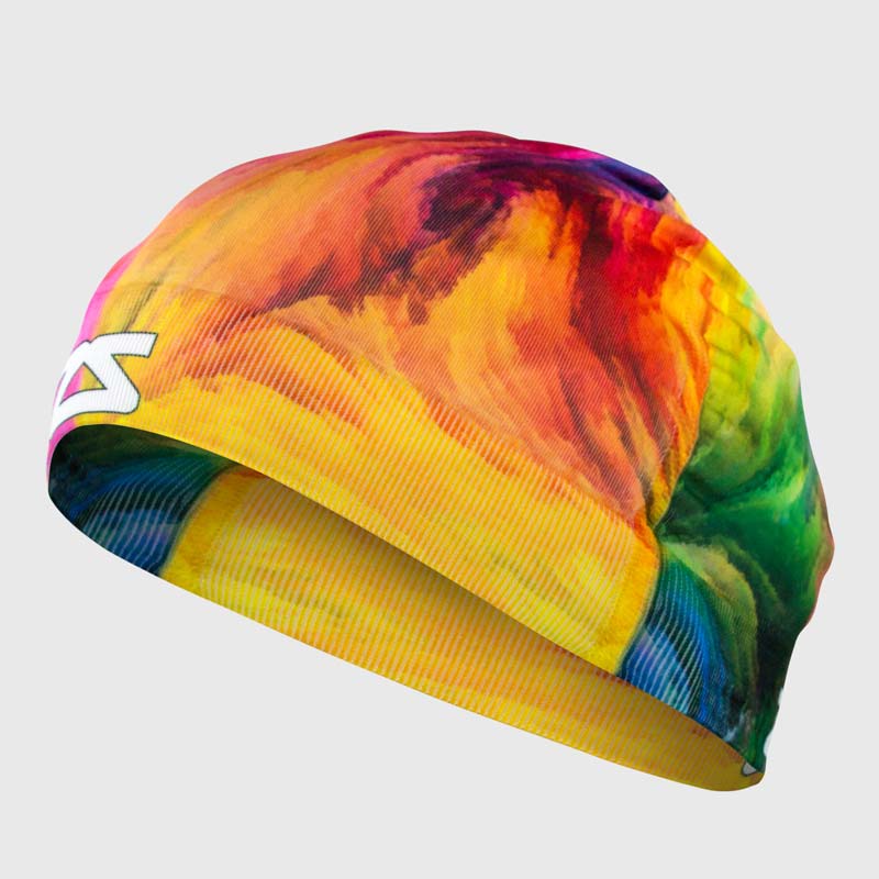 Color Explosion Skull Cap BeanieHat - Zensah