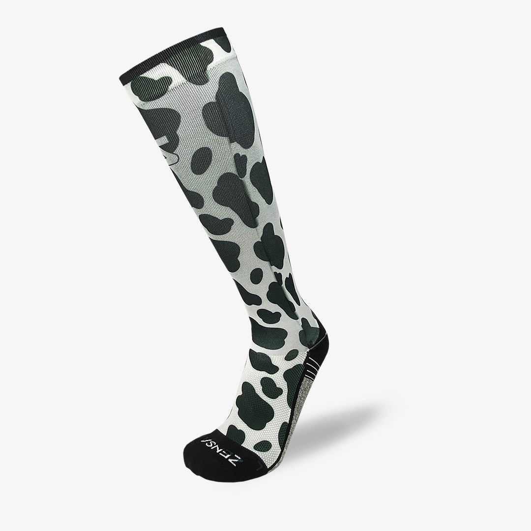 Cow Print Compression Socks (Knee-High)Socks - Zensah