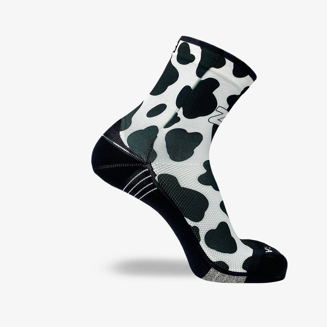 Cow Print Socks (Mini-Crew)Socks - Zensah