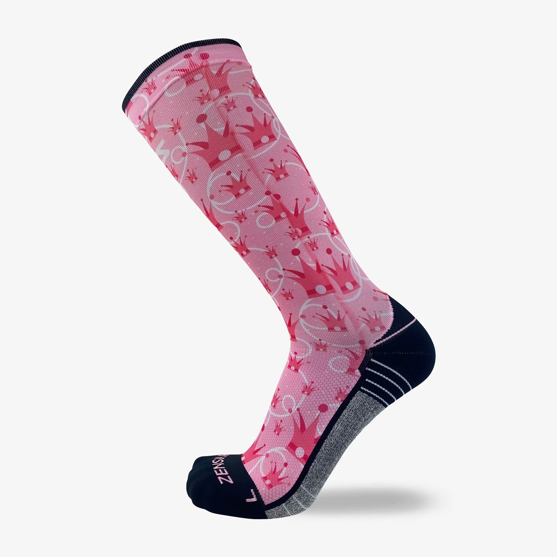 Princess Crowns Compression Socks (Knee-High)Socks - Zensah
