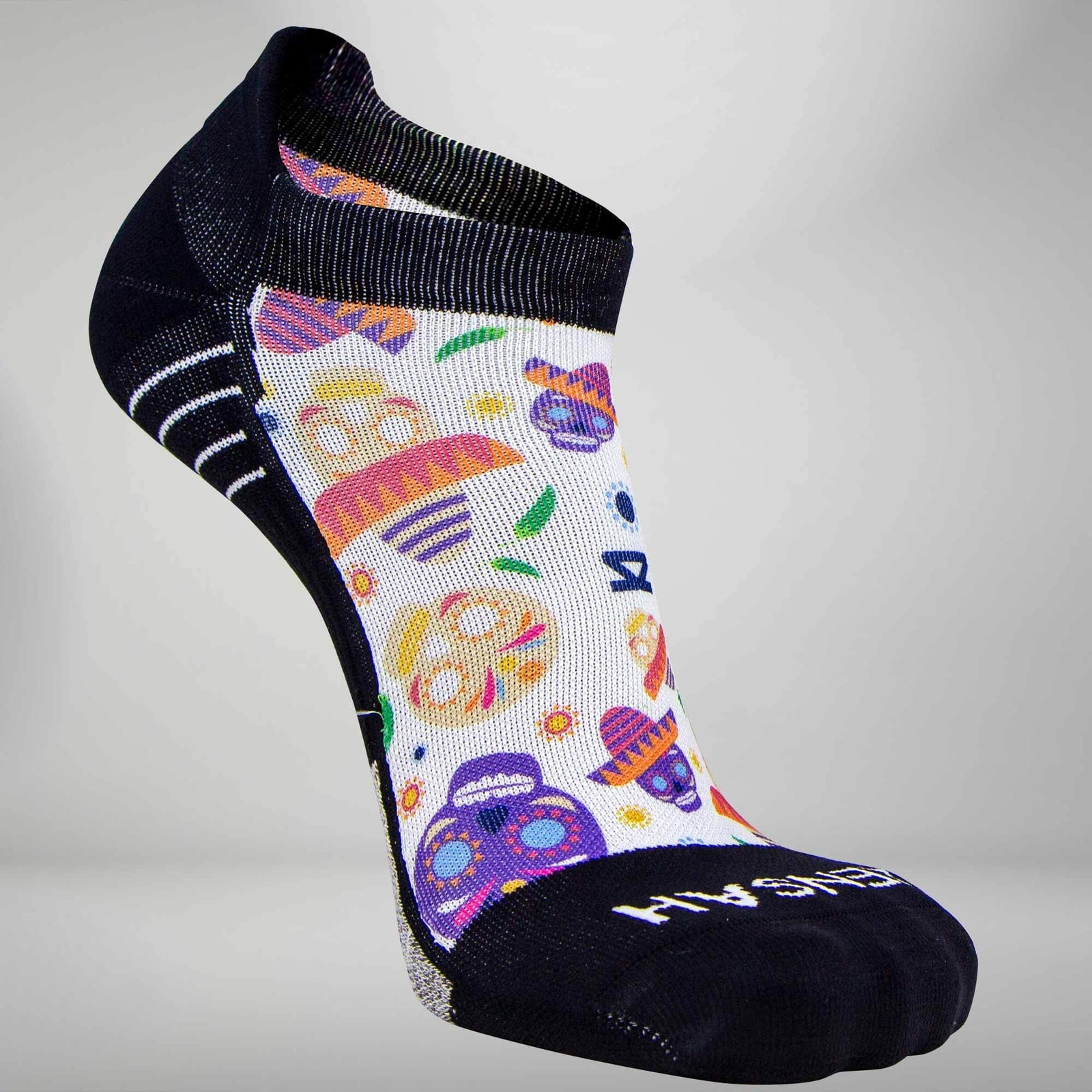 Day Of The Dead Doodle Socks (No Show)Socks - Zensah