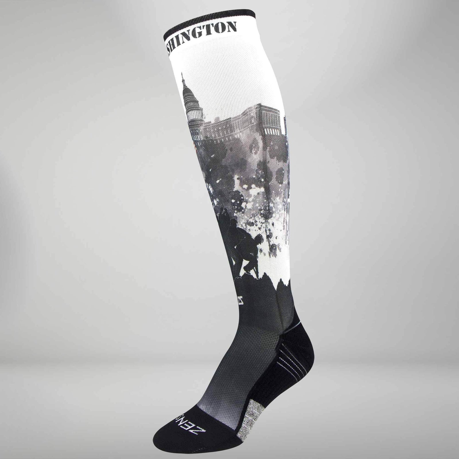 DC Skyline Compression Socks (Knee-High)Socks - Zensah