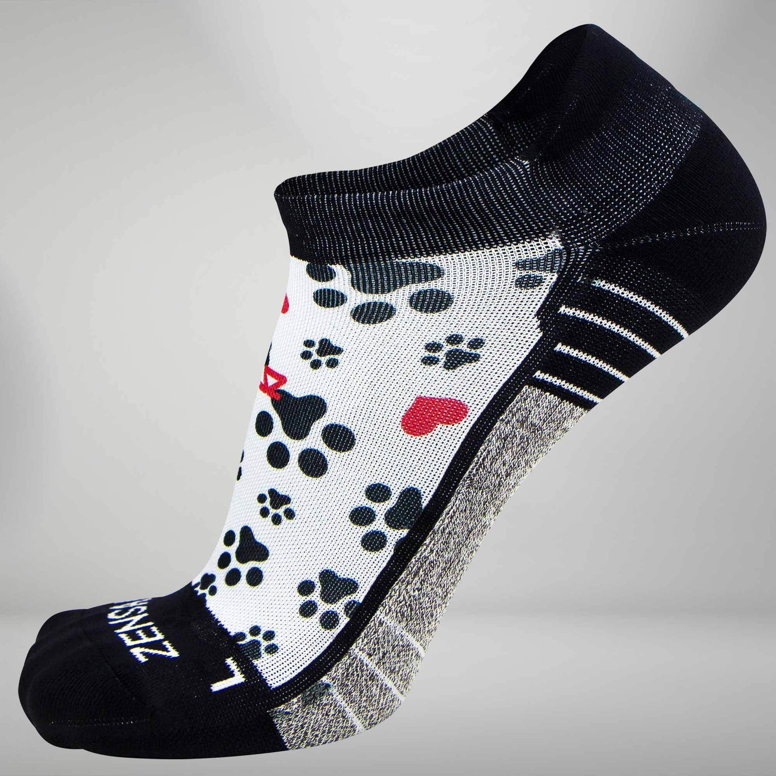 Paw Prints Socks (No Show) - Zensah